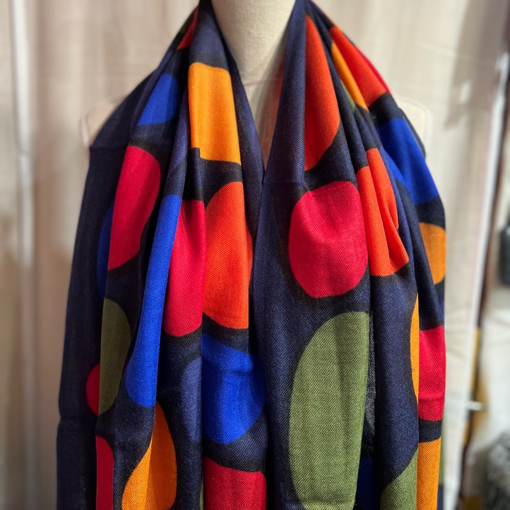 Cashmere Scarf 100/70cms - Picture 2 of 4